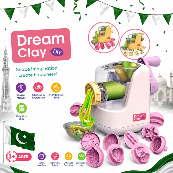 Dream Clay DIY Extruder Set – Creative Modeling Toy for Kids